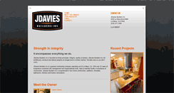 Desktop Screenshot of jdaviesbuilders.com
